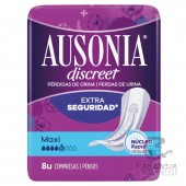 Ausonia Discreet Maxi 8 Unidades