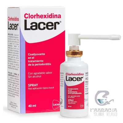 Lacer Colutorio Clorhexidina Spray 1 Envase 40 ml