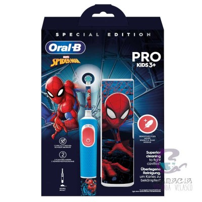 Oral-B Cepillo Recargable Vitality Pro Kids Box Spiderman