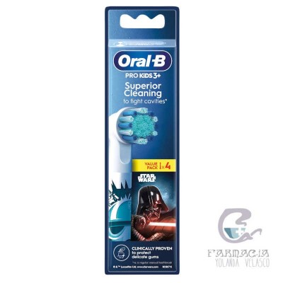 Oral-B Recambio Star Wars 4 Unidades
