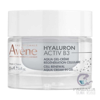 Avene Hyaluron Activ B3 Aqua Gel Crema Regeneradora Celular 50 ml