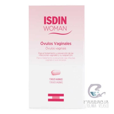 Isdin Woman 7 Óvulos Vaginales 2 gr