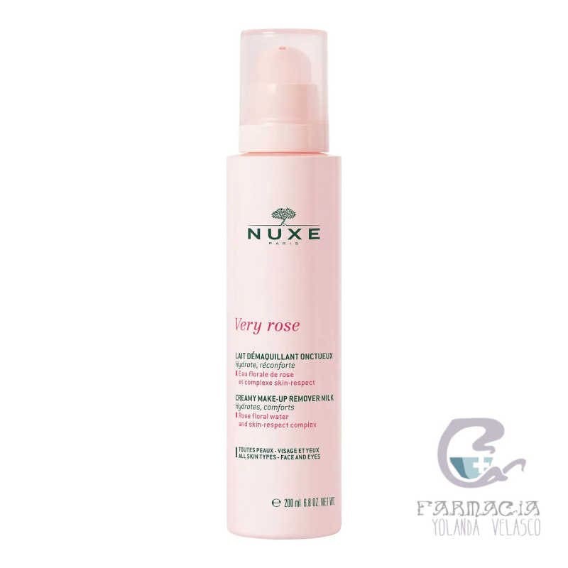 Nuxe Very Rose Leche Desmaquillante Rica 200 ml