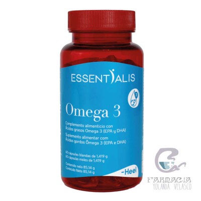 Essentialis Heel Omega 3 60 Cápsulas