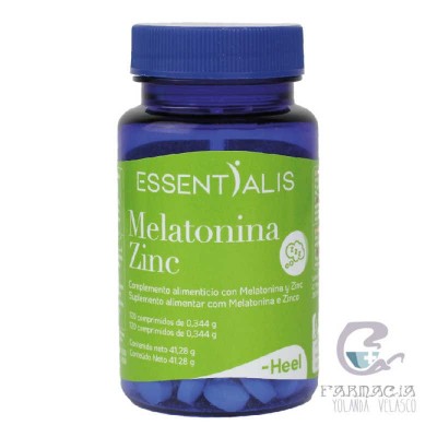 Essentialis Heel Melatonina Zinc 120 Comprimidos