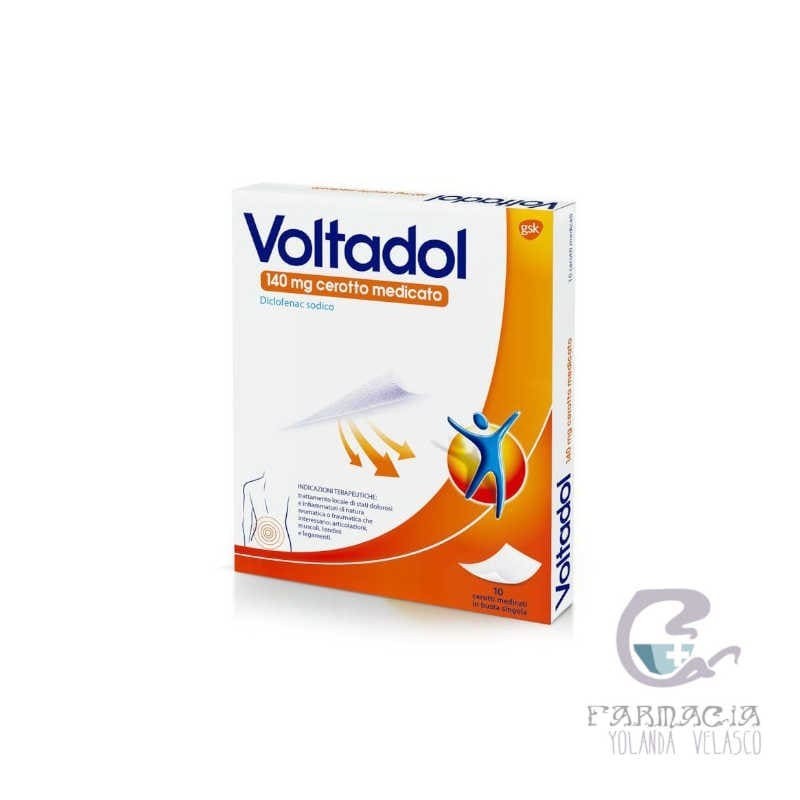 Voltadol 140 mg 5 Apósitos Adhesivos Medicamentosos