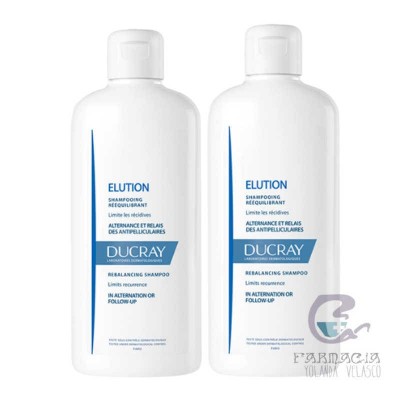 Ducray Pack Duo Elution 2x400 ml