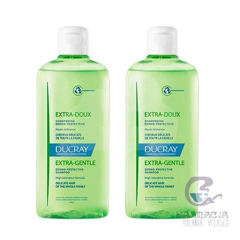 Ducray Duplo Champú Equilibrante Frecuente 2x400 ml