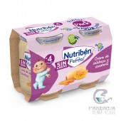 Nutriben Cena Crema de Calabaza y Zanahoria 2 Potitos 190 gr