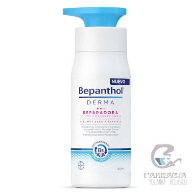 Bepanthol Derma Reparadora Loción Corporal Diaria 1 Envase 400 ml