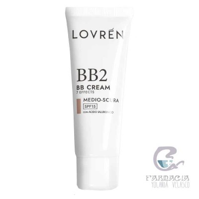 Lovren BB2 BB Cream 7 Effects Tonalita Medio Scura