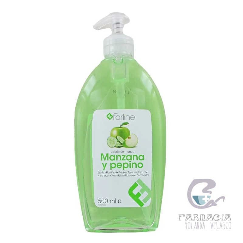 Farline Jabón de Manos Manzana y Pepino 500 ml