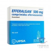 Efferalgan 500 mg 20 Comprimidos Efervescentes