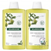 Klorane Pack Champú Cidra 2x400 ml