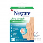 3M Nexcare Ultra Strech Flexible Comfort 30 Tiritas