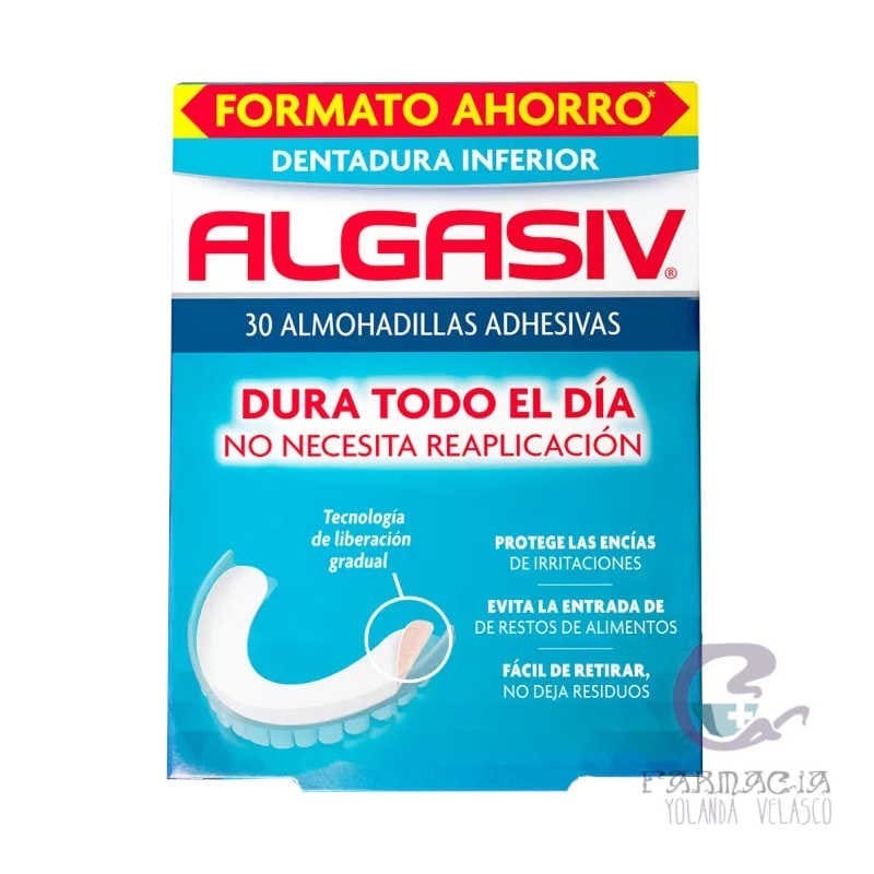 Algasiv Dentadura Inferior 30 Unidades