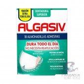 Algasiv 18 Almohadillas Adhesivas Prótesis Superior