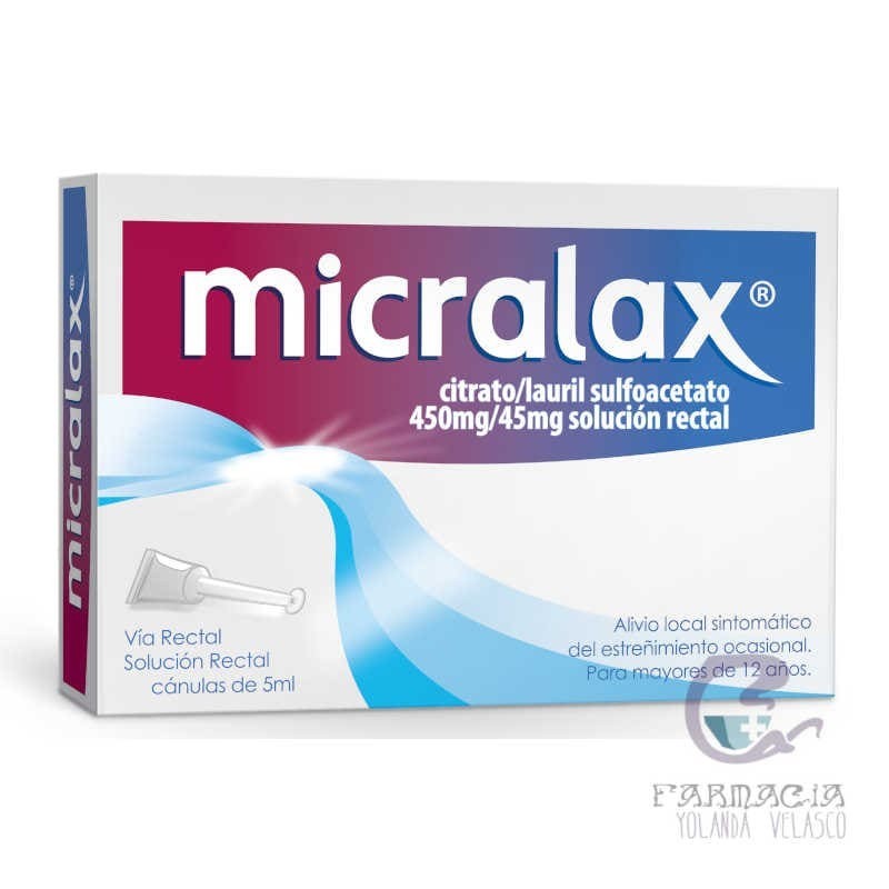 Micralax 45mg/450 mg Emulsión Rectal 4 Microenemas 5 ml