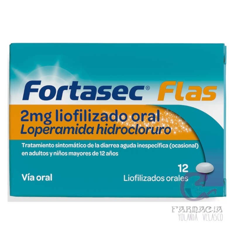 Fortasec Flas 2 mg 12 Liofilizados Orales