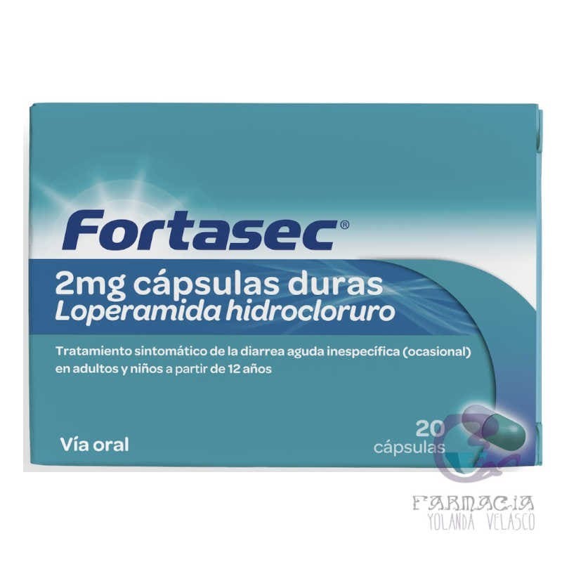 Fortasec 2 mg 20 Cápsulas