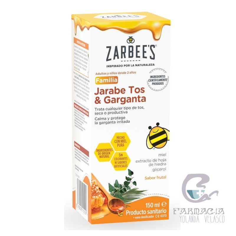Zarbee´s Jarabe Familia Tos y Garganta 1 Frasco 150 ml