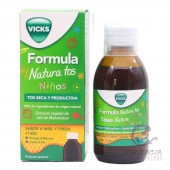 Formula Natura Tos Niños 140 ml Sabor Miel y Fresa