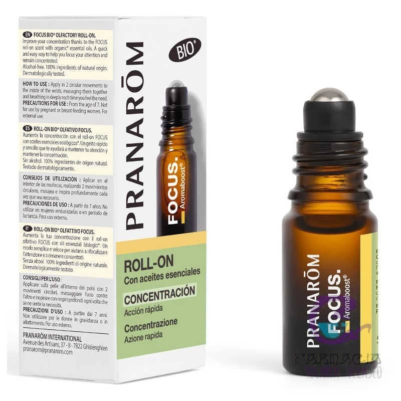 Pranarom Aromaboost Bio Roll-On Concentración 5 ml