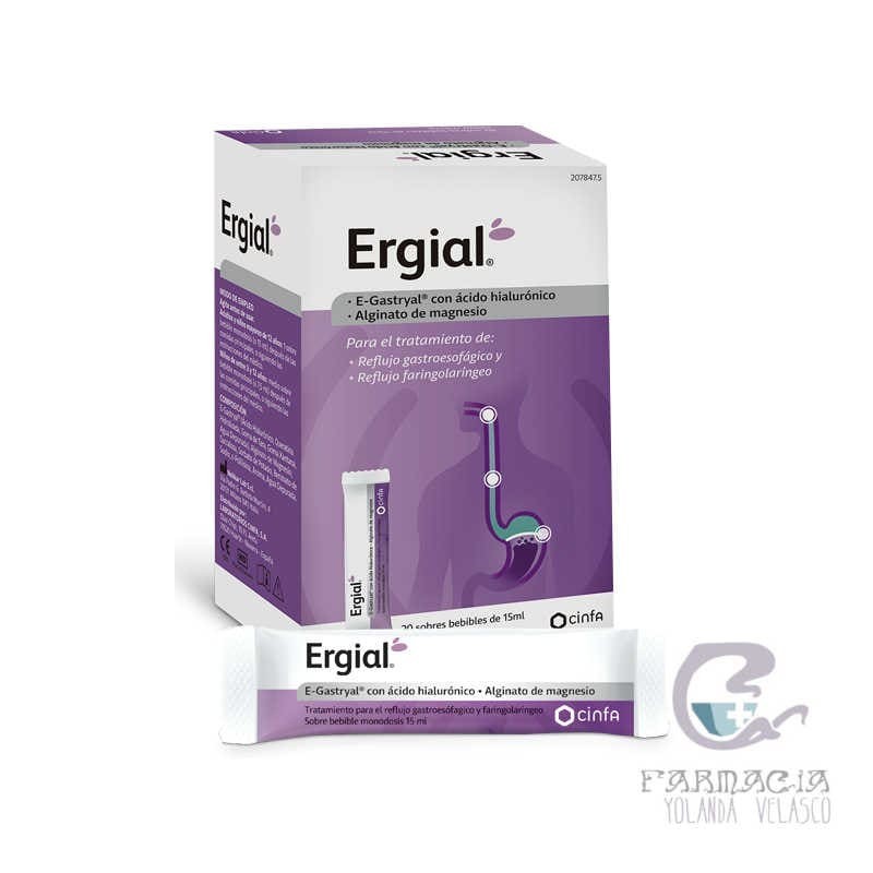 Ergial 20 Sobres Bebibles 15 ml