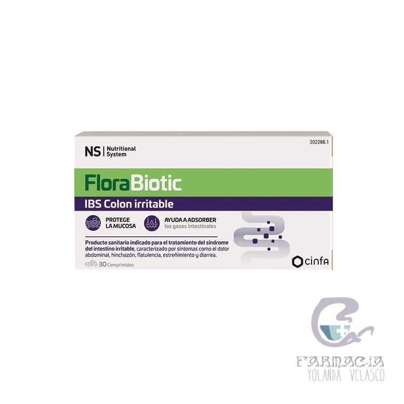 NS Florabiotic IBS Colon Irritable 30 Comprimidos
