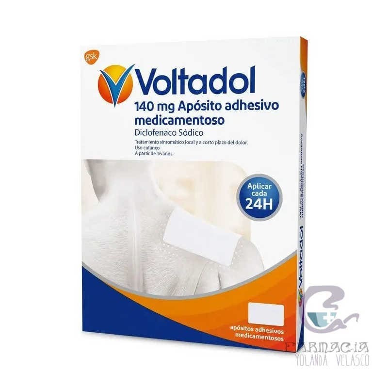 Voltadol 140 mg 10 Apósitos Adhesivos Medicamentosos