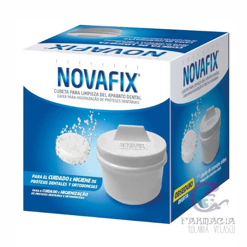 Novafix Cubeta Para Limpieza de Aparato Dental 1 Cubeta