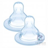 Tetina Silicona Mam-3 Flujo Rápido +4M