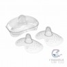 Pezonera Silicona Mam Nipple Shields 2 Unidades Talla Pequeña