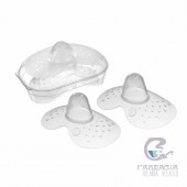 Pezonera Silicona Mam Nipple Shields 2 Unidades Talla Grande