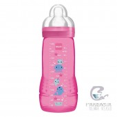 Bottle Biberón Mam Easy Active Baby +4M 330 ml Rosa