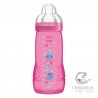 Bottle Biberón Mam Easy Active Baby +4M 330 ml Rosa