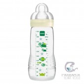 Bottle Biberón Mam Easy Active Baby +4M 330 ml Neutro