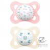 Chupete Silicona Mam Original 2-6 m Pack Doble Rosa