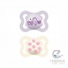 Chupete Silicona Simétrica Mam Supreme 2-6 m Pack Doble Rosa
