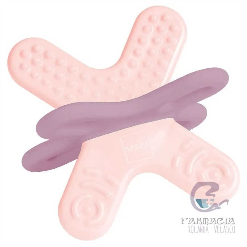 Mam Mordedor Mini Bite & Relax Phase 2 Con Caja Esterilizadora Rosa