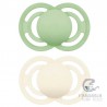 Chupete Silicona Fisiológico Mam Perfect +6 Meses Pack Doble Neutro