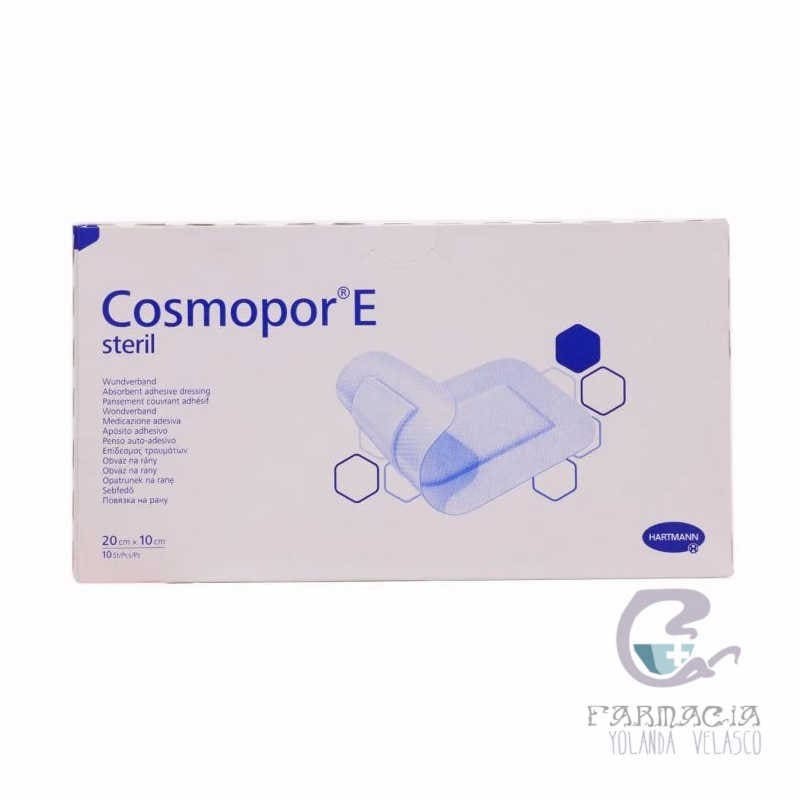 Cosmopor E Apósito Estéril 10 Unidades 20 cm x 10 cm