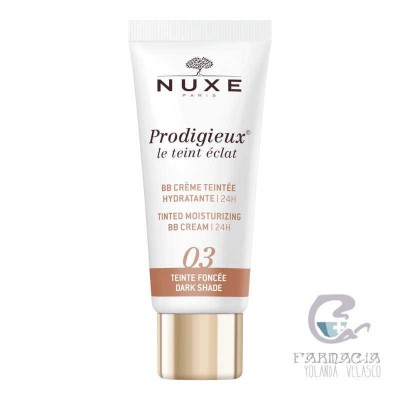 Nuxe BB Cream Hidratante 48 horas Tono Oscuro 30 ml