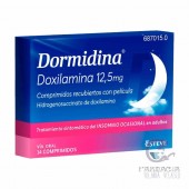 Dormidina 12.5 mg 14 Comprimidos Recubiertos