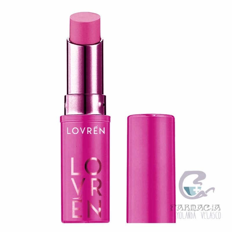 Lovren Bálsamo Labial Color boost Fucsia
