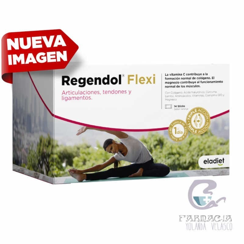 Regendol Flexi 14 Sticks 13,50 gr Sabor Naranja