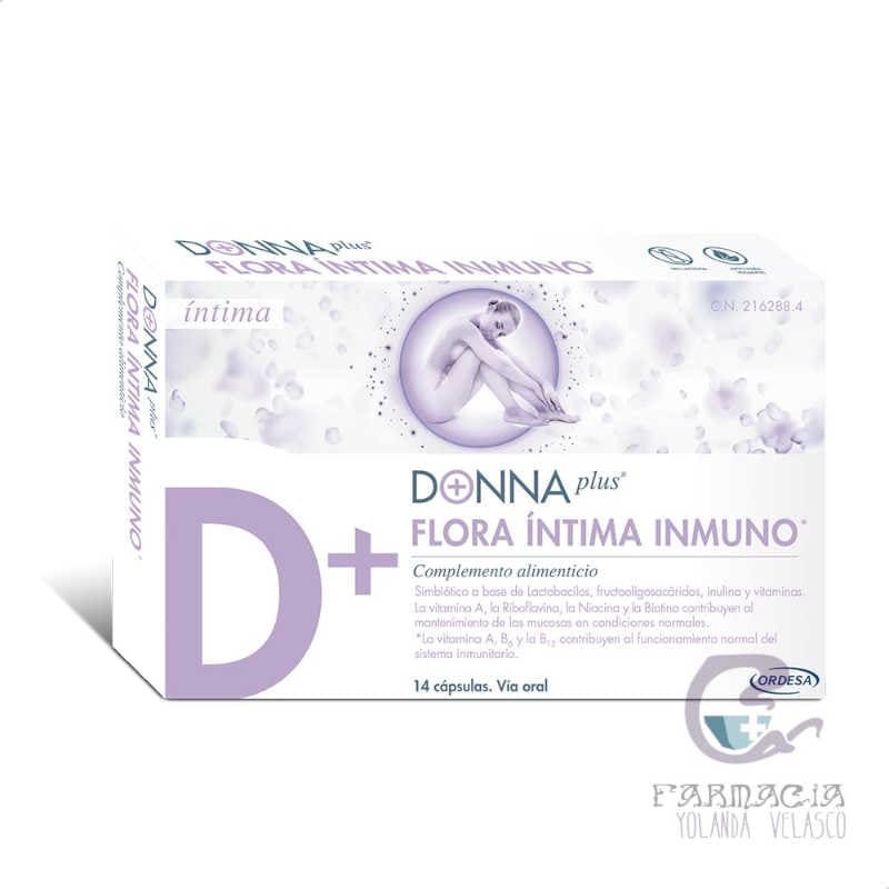 Donna Plus Flora Intestinal Inmuno14 Cápsulas