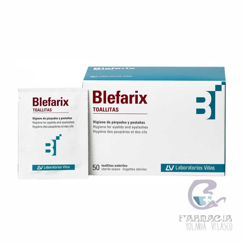 Blefarix Toallitas 50 Toallitas