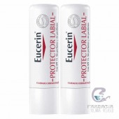 Eucerin Protector Labial Piel Sensible SPF 15 2 Unidades