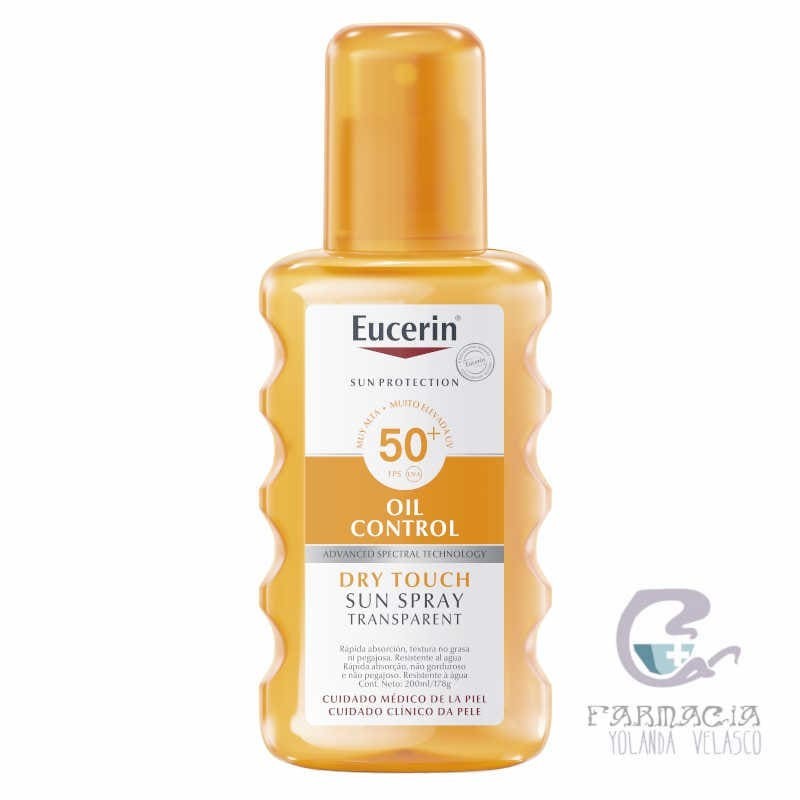 Eucerin Sun Protection 50 Spray Transparente 200 ml